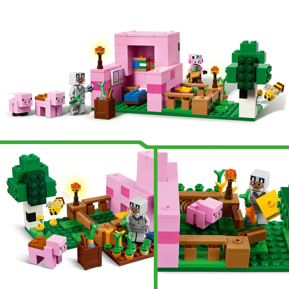 LEGO The Baby Pig House 21268 Minecraft