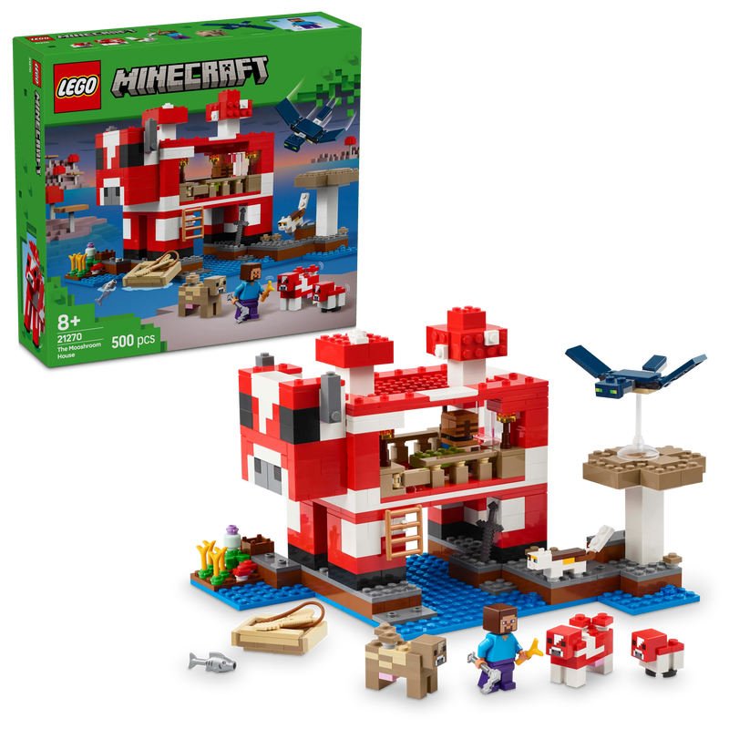 LEGO The Mushroom House 21270 Minecraft