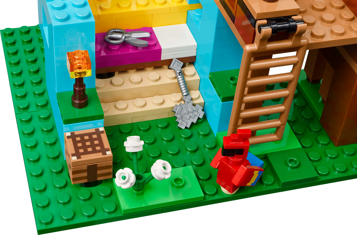 LEGO The Parrot Houses 21282 Minecraft