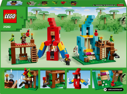 LEGO The Parrot Houses 21282 Minecraft