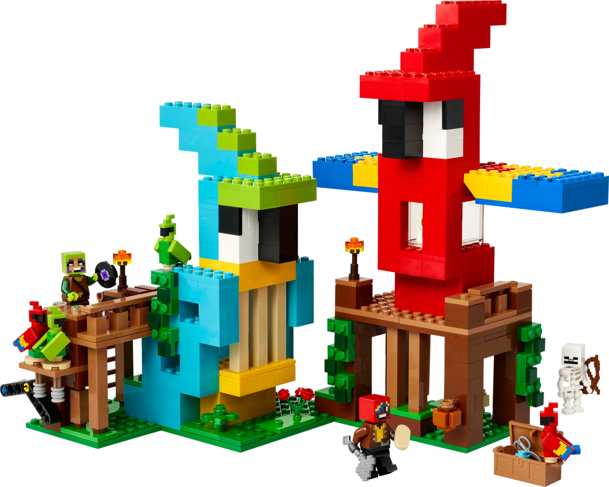 LEGO The Parrot Houses 21282 Minecraft
