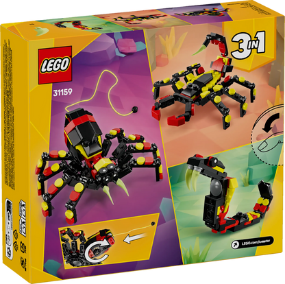 LEGO Wild Animals: Thrilling Spider 31159 Creator 3-in-1