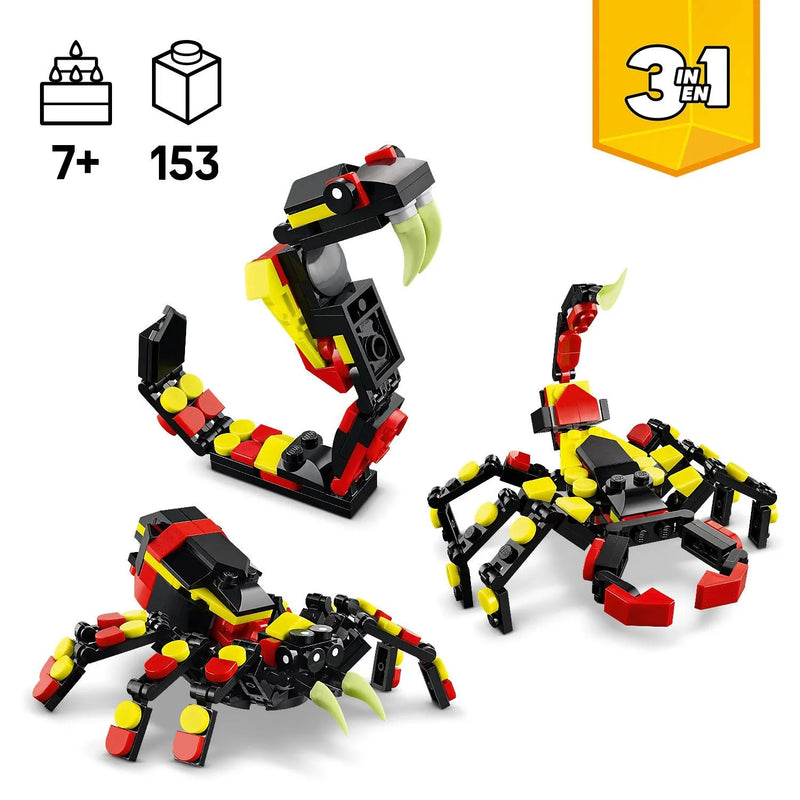 LEGO Wild Animals: Thrilling Spider 31159 Creator 3-in-1