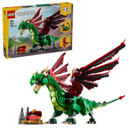 LEGO Medieval Dragon 31161 Creator 3-in-1