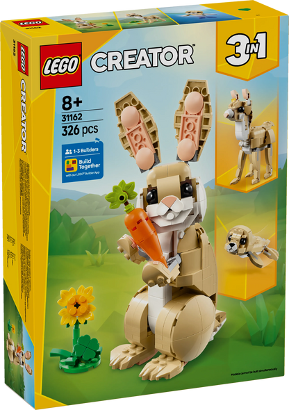 LEGO Cute Bunny 31162 Creator 3-in-1