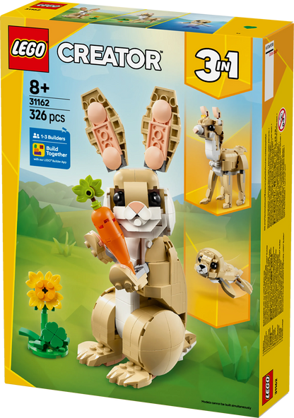LEGO Cute Bunny 31162 Creator 3-in-1