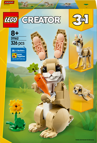LEGO Cute Bunny 31162 Creator 3-in-1