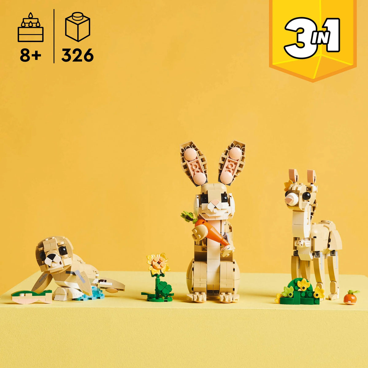 LEGO Cute Bunny 31162 Creator 3-in-1