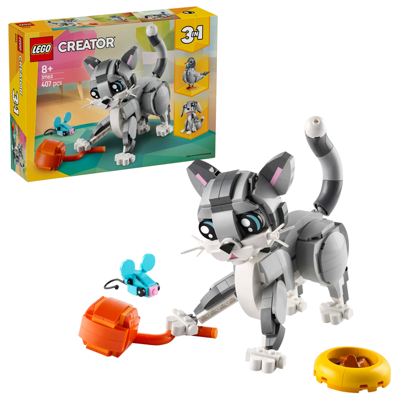 LEGO Playful Cat 31163 Creator 3-in-1