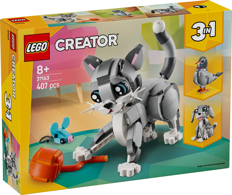 LEGO Playful Cat 31163 Creator 3-in-1