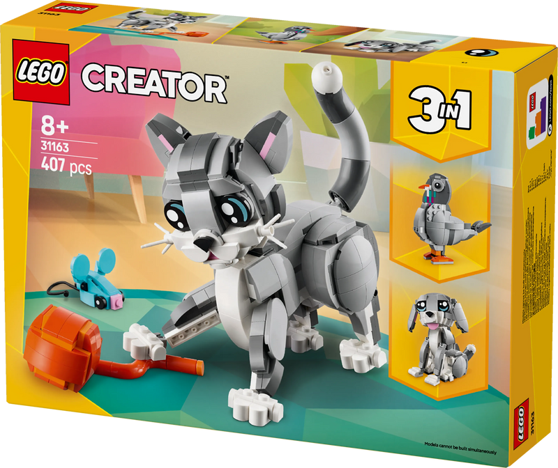 LEGO Playful Cat 31163 Creator 3-in-1
