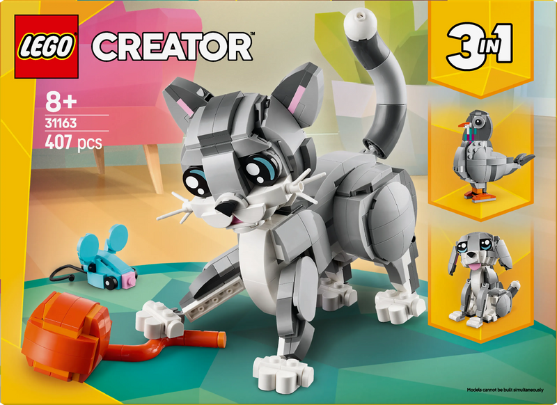 LEGO Playful Cat 31163 Creator 3-in-1