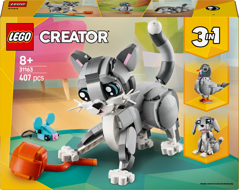LEGO Playful Cat 31163 Creator 3-in-1
