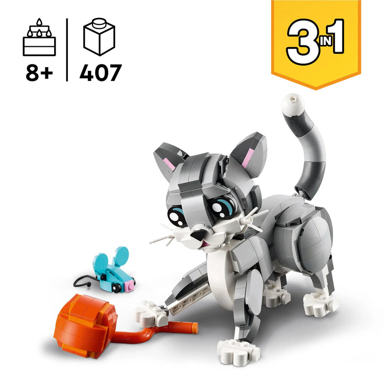 LEGO Playful Cat 31163 Creator 3-in-1