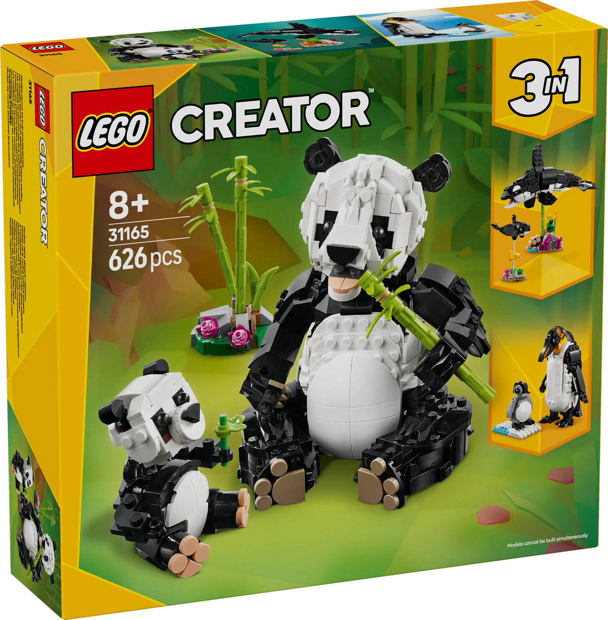 LEGO Wild Animals: Panda Family 31165 Creator 3-in-1