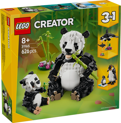 LEGO Wild Animals: Panda Family 31165 Creator 3-in-1