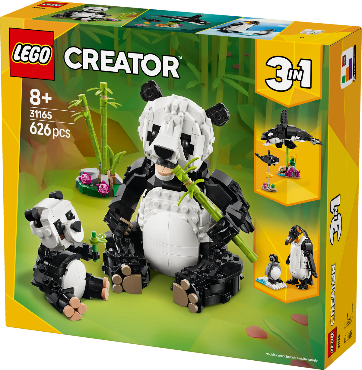 LEGO Wild Animals: Panda Family 31165 Creator 3-in-1