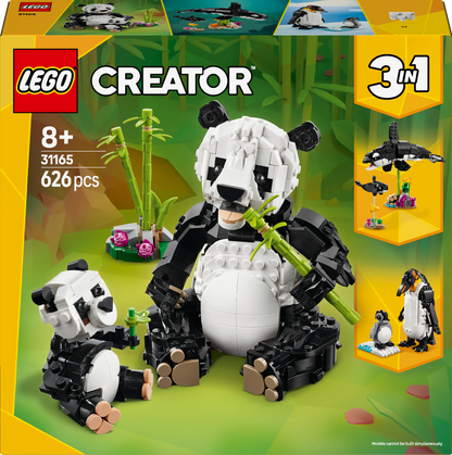 LEGO Wild Animals: Panda Family 31165 Creator 3-in-1