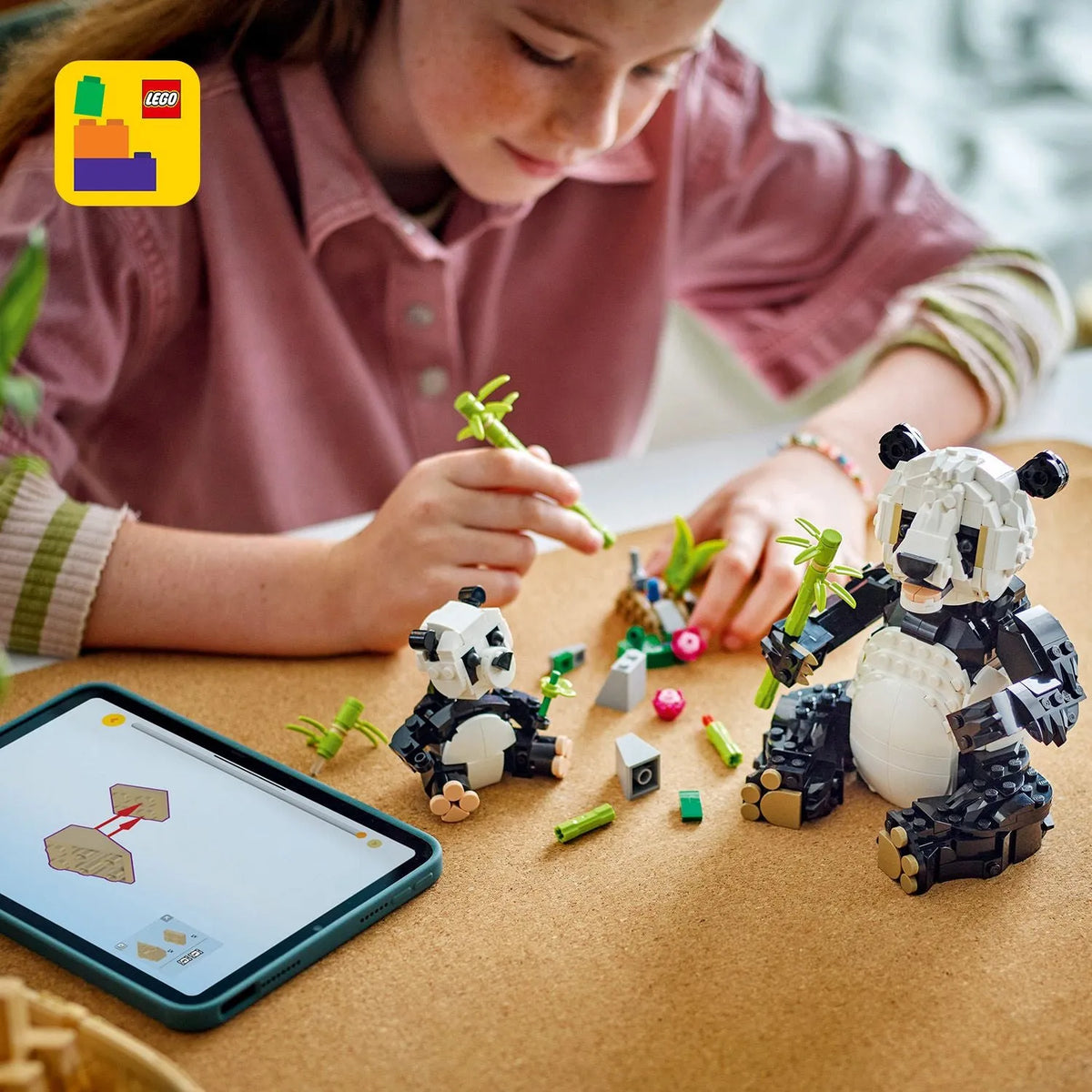 LEGO Wild Animals: Panda Family 31165 Creator 3-in-1