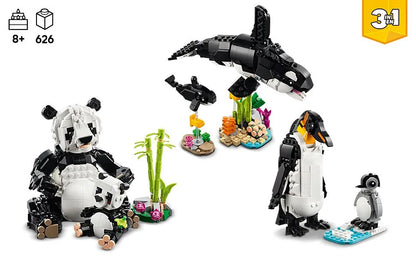 LEGO Wild Animals: Panda Family 31165 Creator 3-in-1