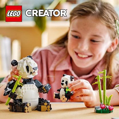 LEGO Wild Animals: Panda Family 31165 Creator 3-in-1
