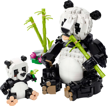 LEGO Wild Animals: Panda Family 31165 Creator 3-in-1