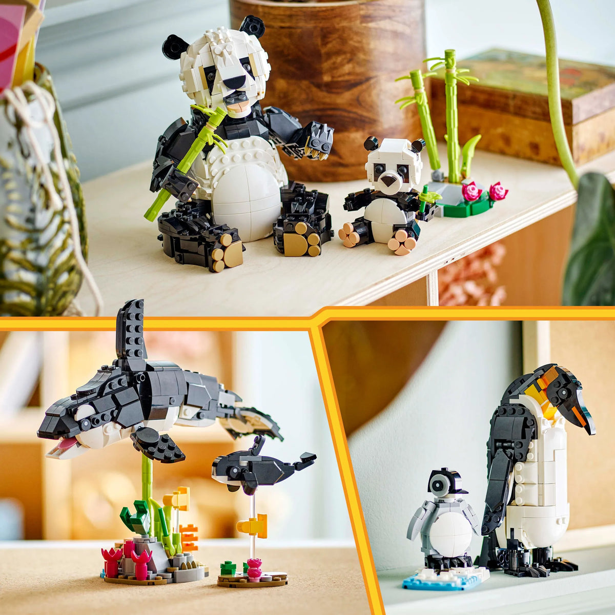 LEGO Wild Animals: Panda Family 31165 Creator 3-in-1