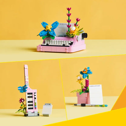 LEGO Typewriter with Flowers 31169 Creator 3-in-1