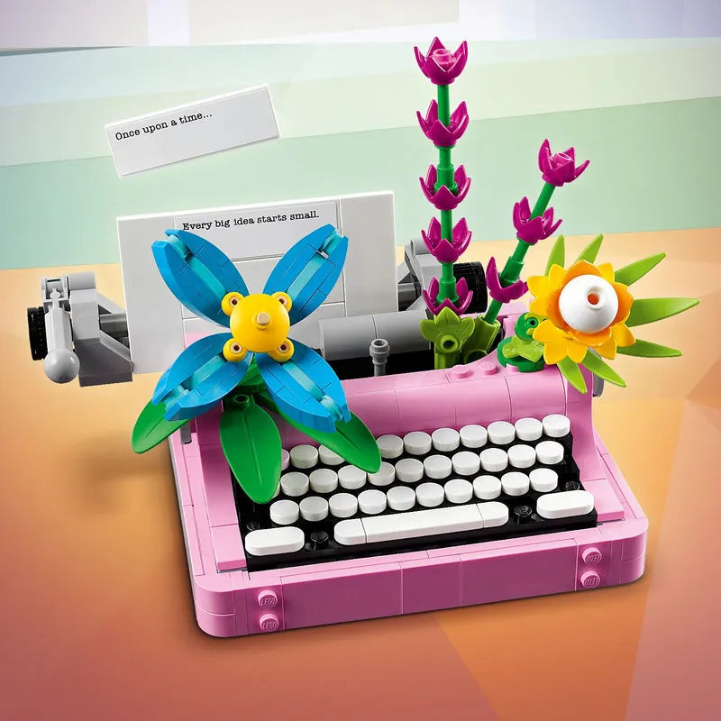 LEGO Typewriter with Flowers 31169 Creator 3-in-1