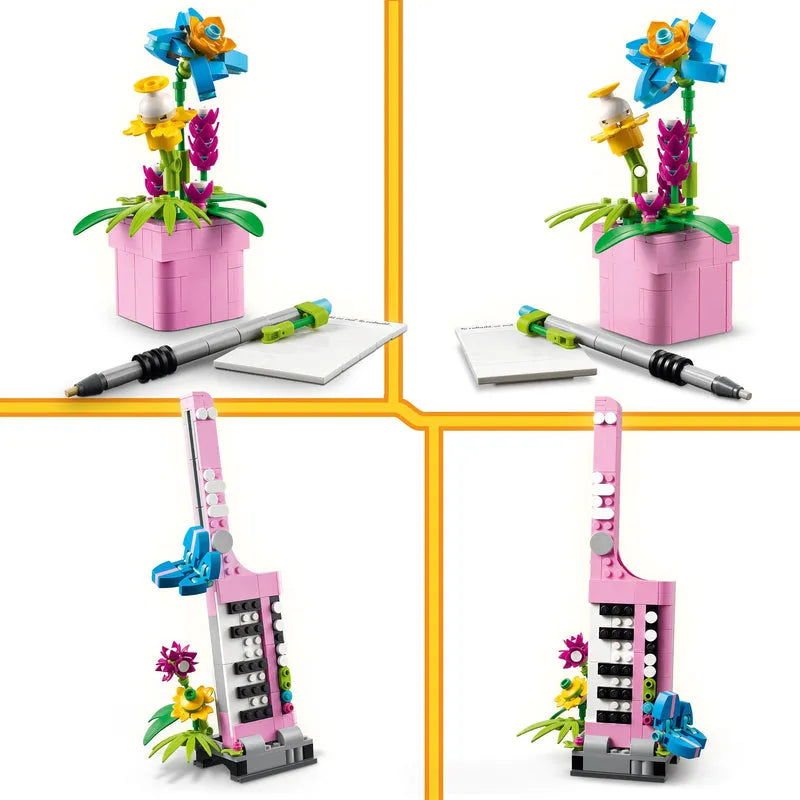 LEGO Typewriter with Flowers 31169 Creator 3-in-1