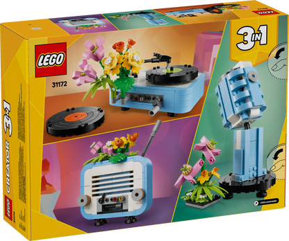 LEGO Record Player with Flowers 31172 Creator
