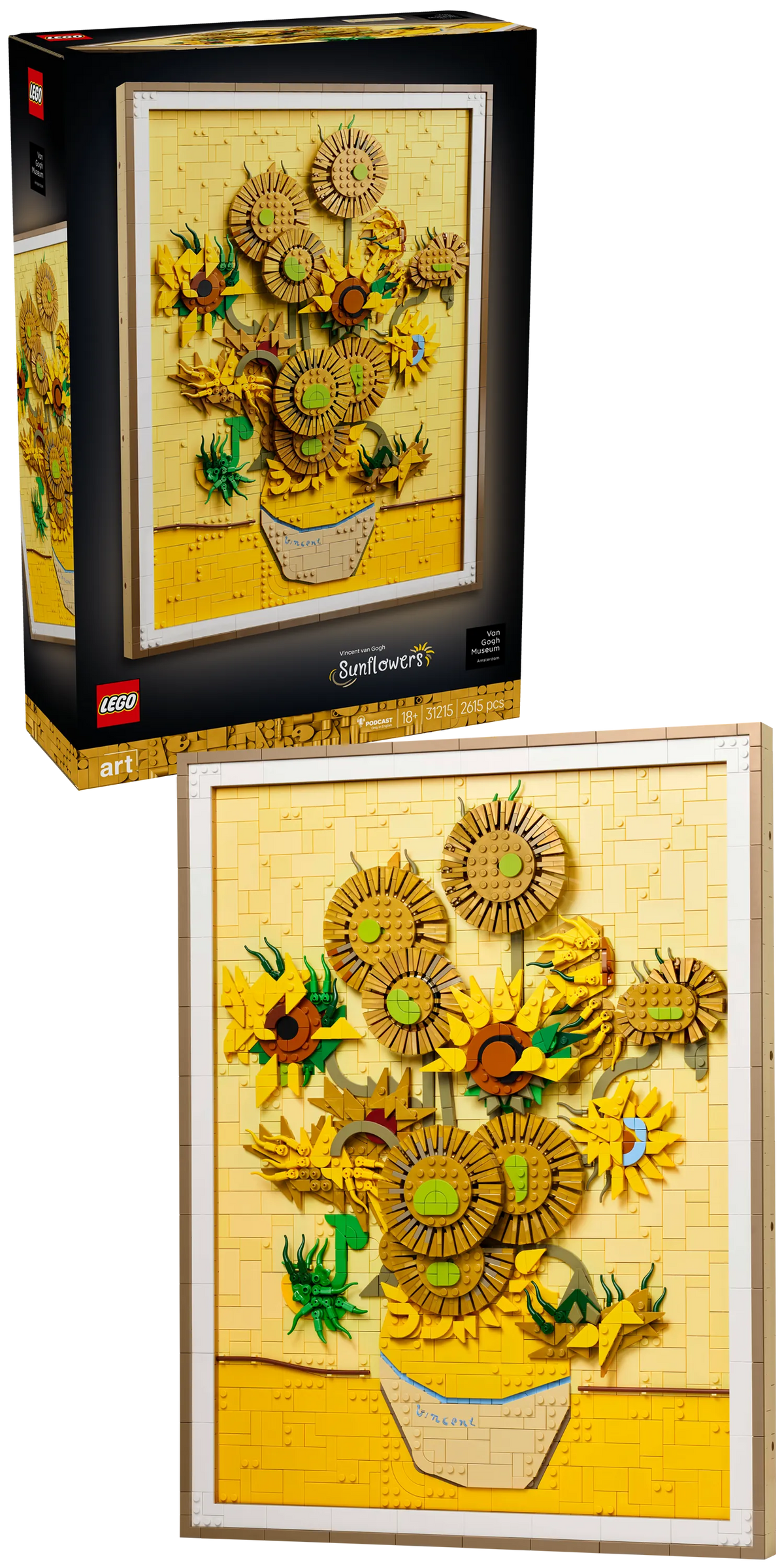 LEGO Vincent van Gogh - Sunflowers 31215 Art