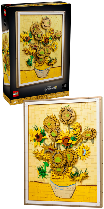 LEGO Vincent van Gogh - Sunflowers 31215 Art