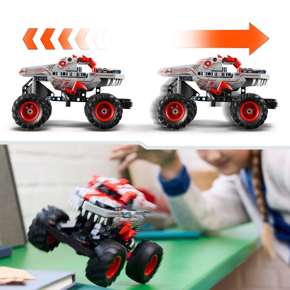 LEGO The Monster Jam ThunderROARus 42200 Technic