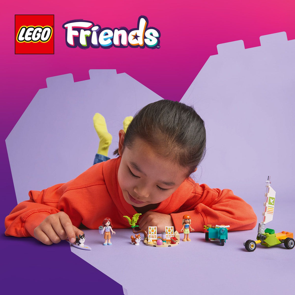 LEGO Surf- und Scooter-Spaß mit den Welpen 42641 Friends