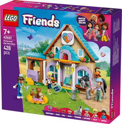 LEGO Horses and Vet Clinic 42651 Friends