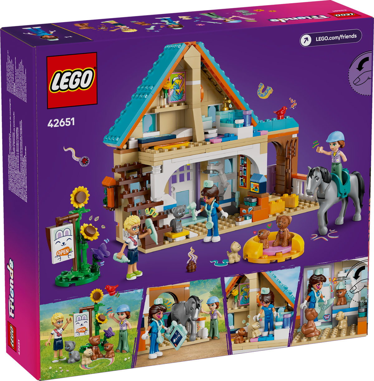 LEGO Horses and Vet Clinic 42651 Friends