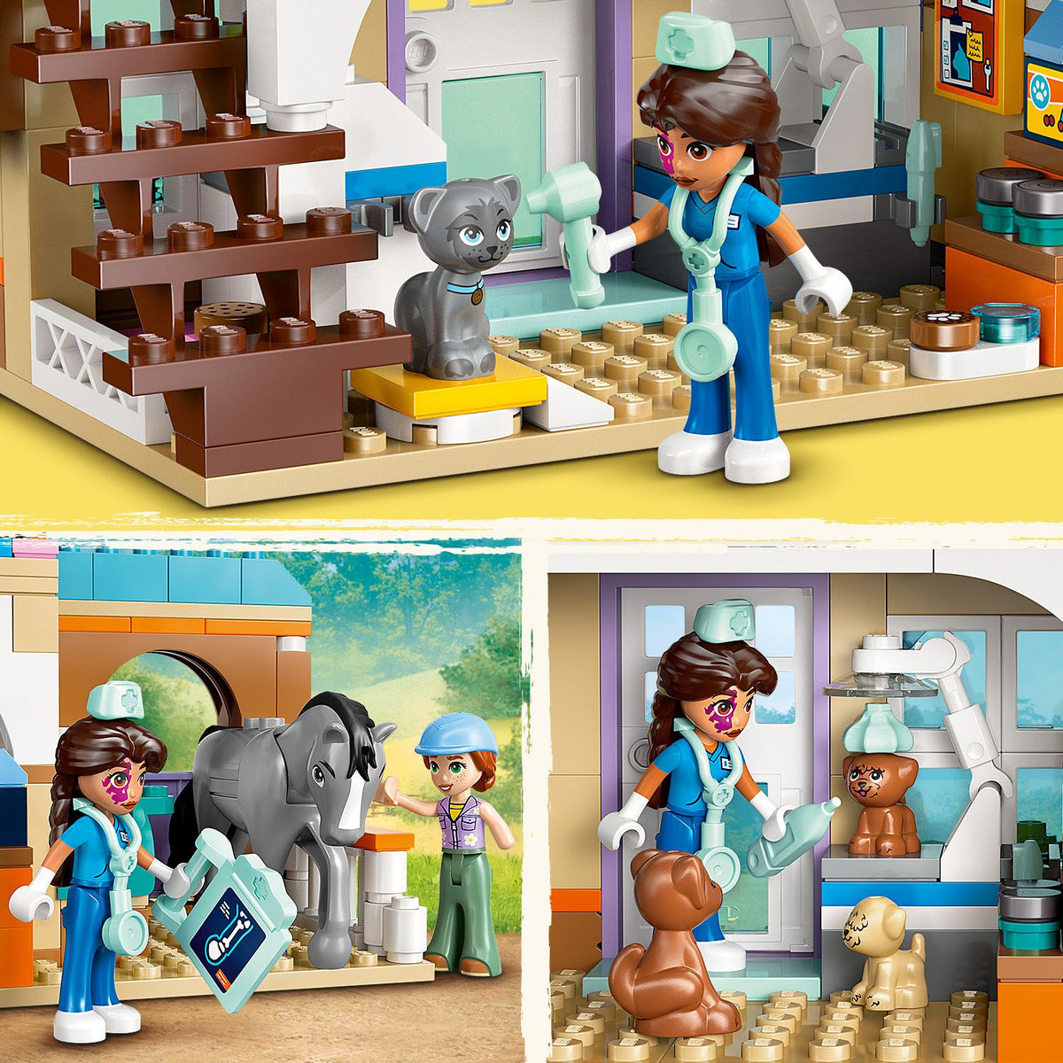 LEGO Horses and Vet Clinic 42651 Friends