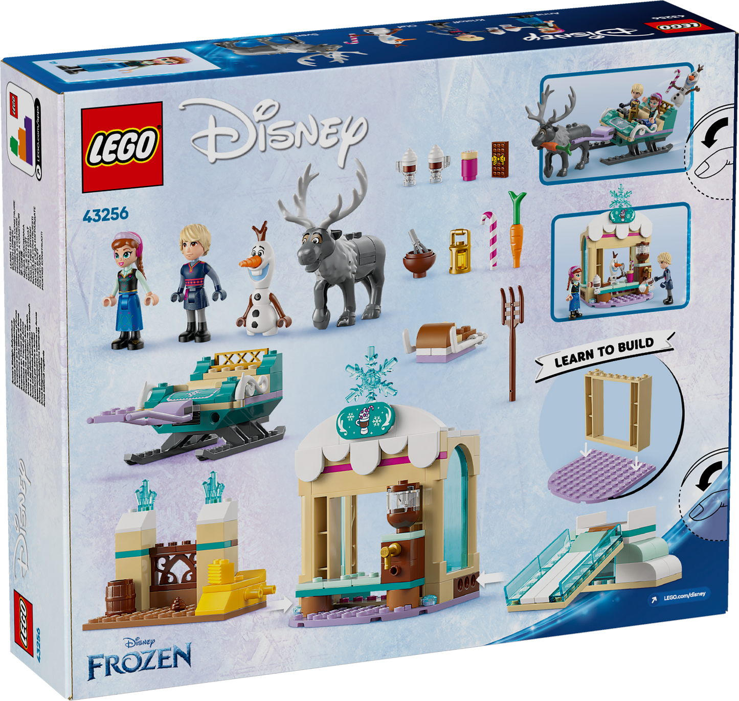 LEGO Anna's Sleigh Adventure 43256 Disney