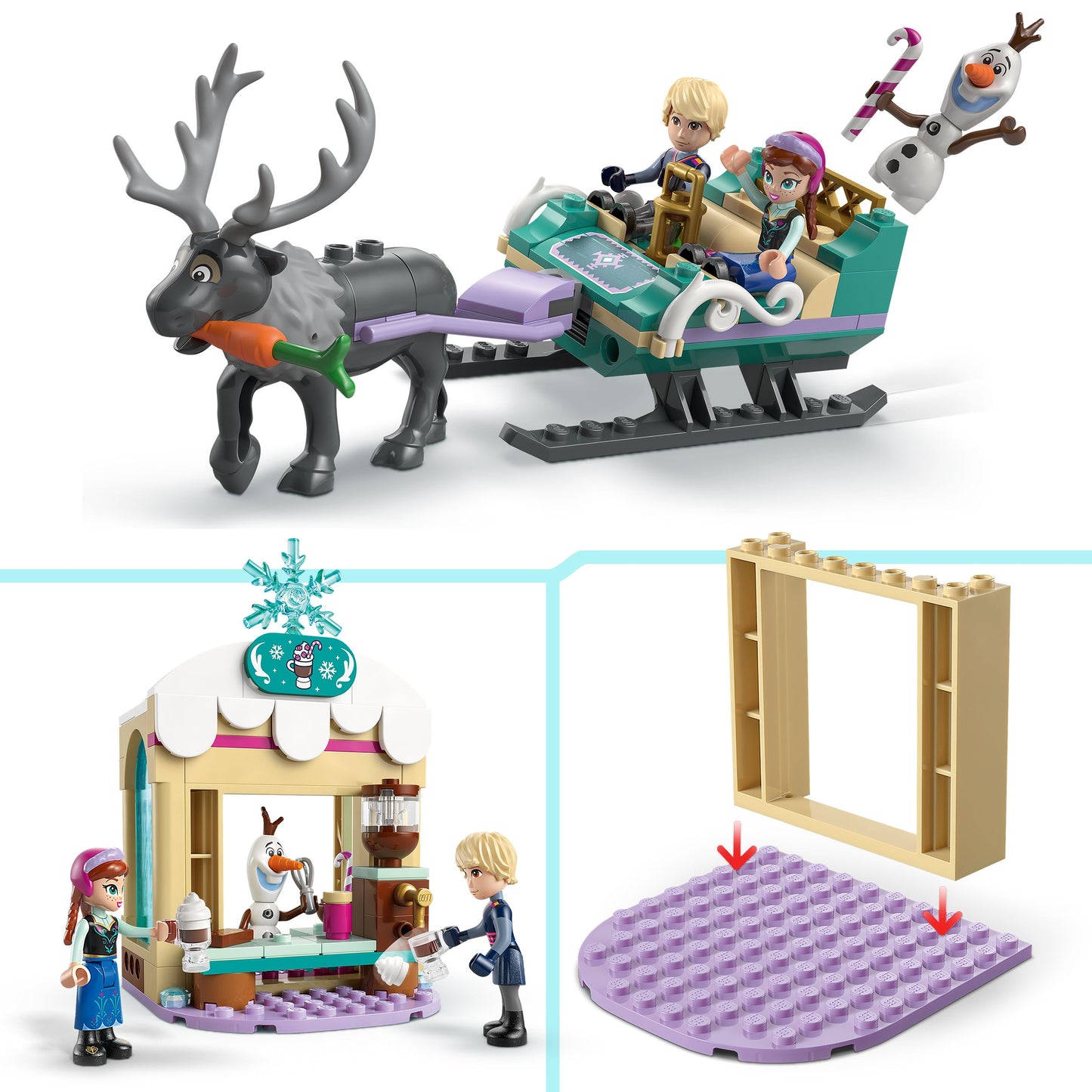 LEGO Anna's Sleigh Adventure 43256 Disney