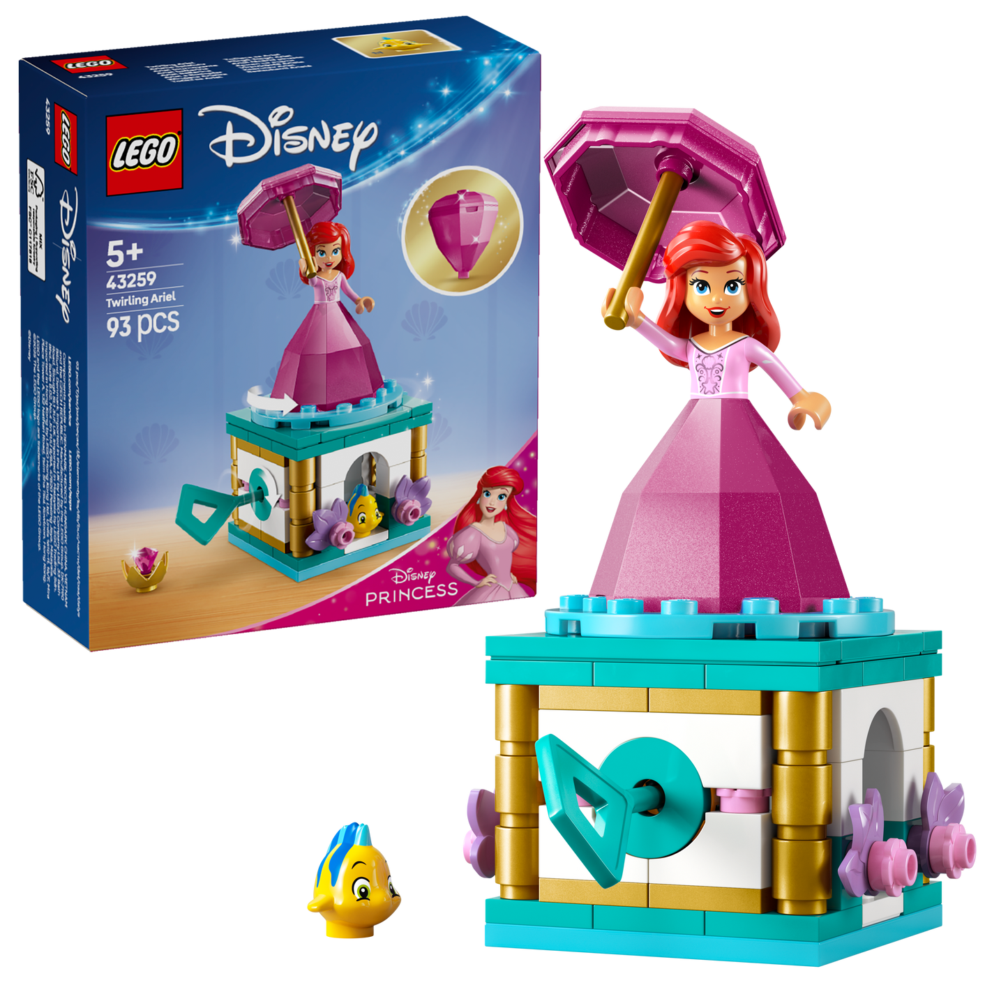 LEGO Spinning Ariel 43259 Disney