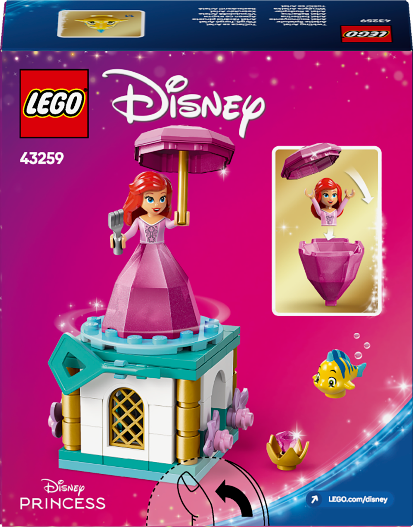 LEGO Spinning Ariel 43259 Disney