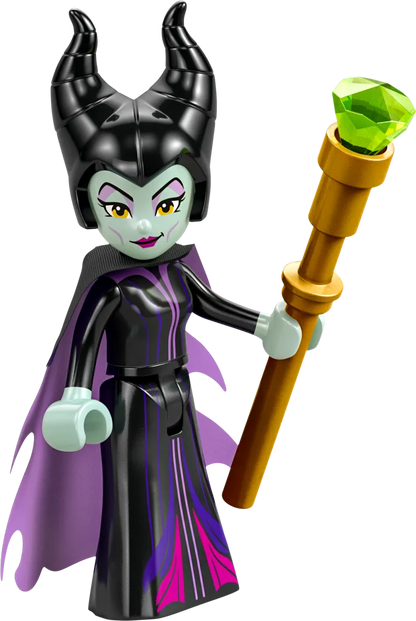 LEGO Maleficent and Cruella De Ville's dresses 43262 Disney