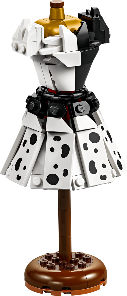 LEGO Maleficent and Cruella De Ville's dresses 43262 Disney