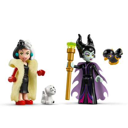 LEGO Maleficent and Cruella De Ville's dresses 43262 Disney