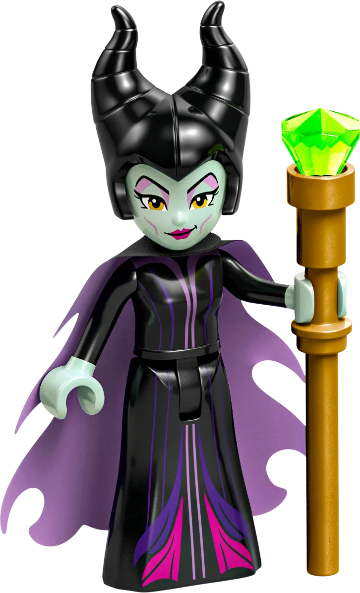 LEGO Maleficent and Cruella De Ville's dresses 43262 Disney