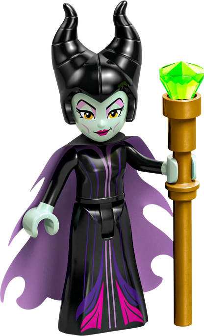 LEGO Maleficent and Cruella De Ville's dresses 43262 Disney