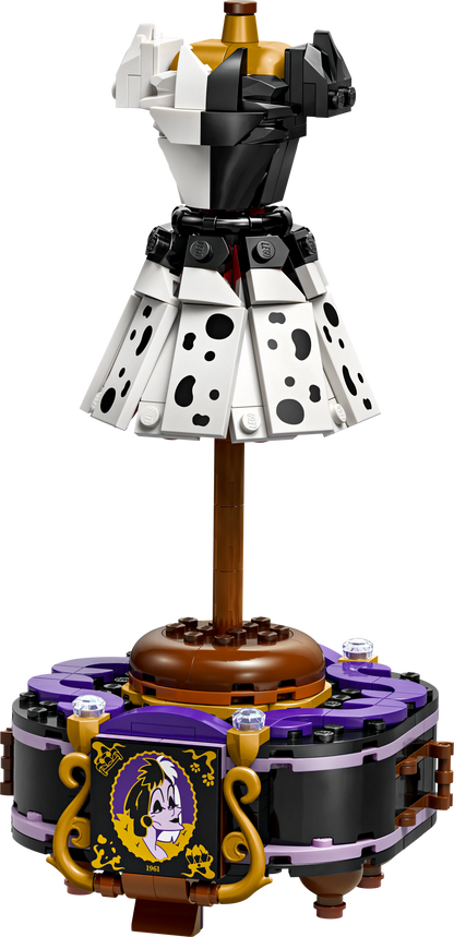 LEGO Maleficent and Cruella De Ville's dresses 43262 Disney