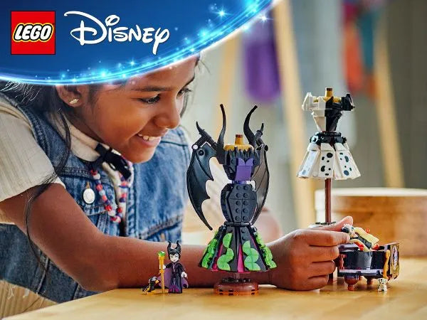 LEGO Maleficent and Cruella De Ville's dresses 43262 Disney