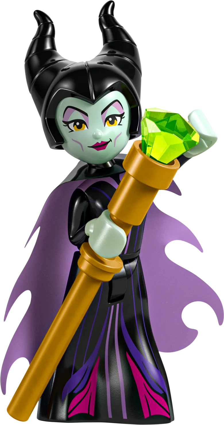 LEGO Maleficent and Cruella De Ville's dresses 43262 Disney
